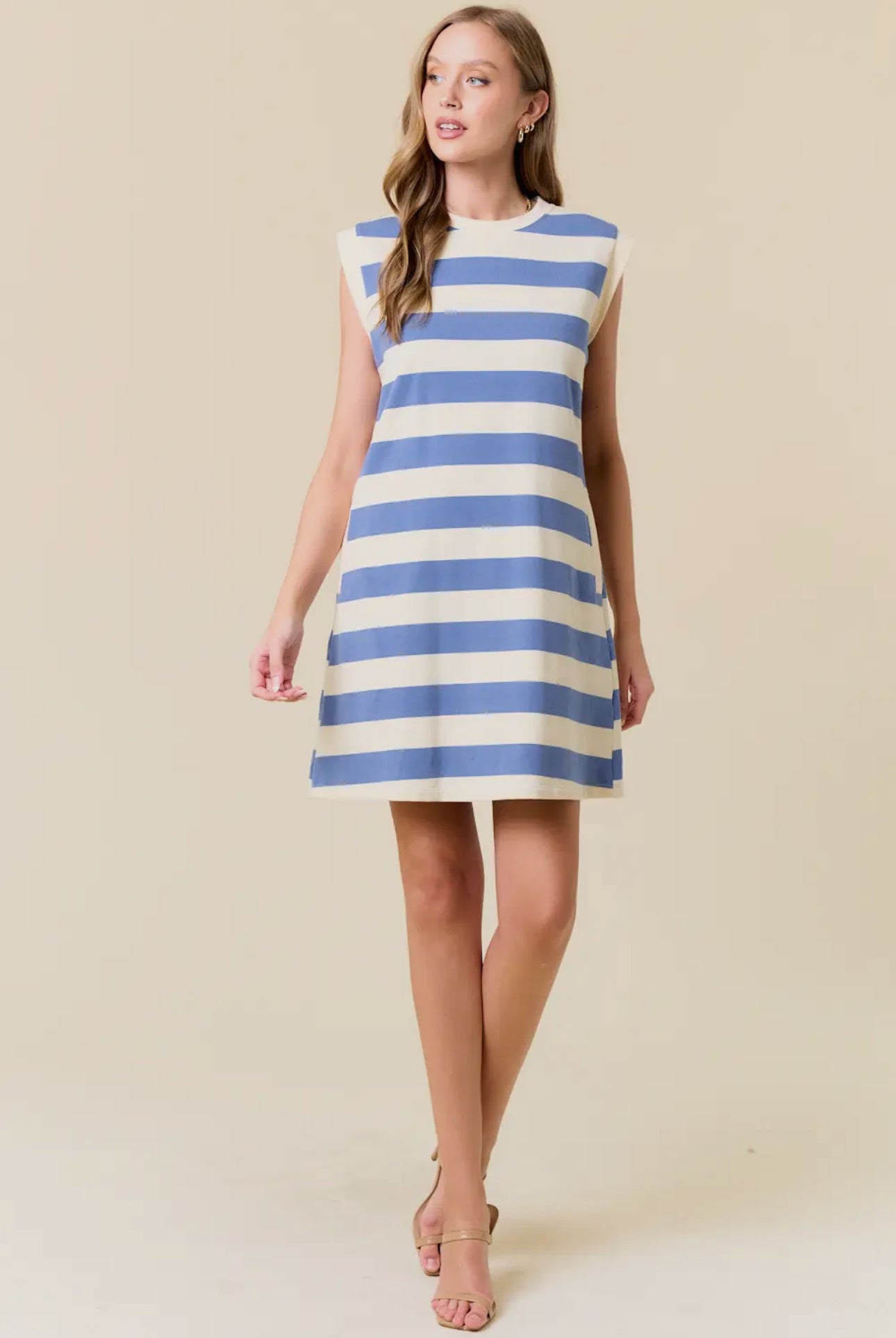 French Terry Mini Dress