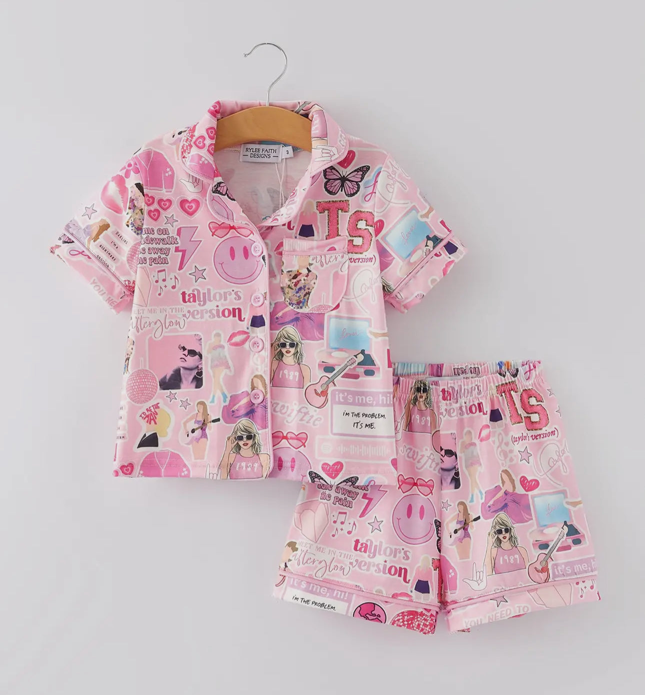 Girls T Swift Pjs