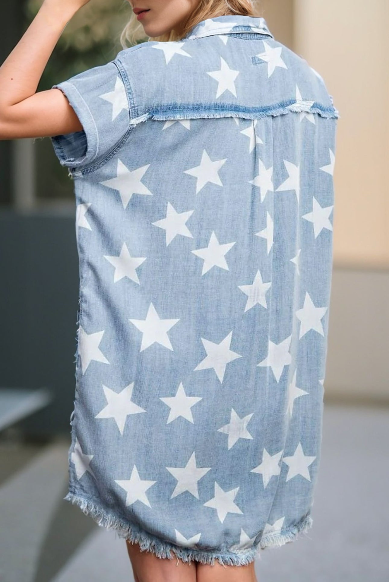 Denim Stars Dress