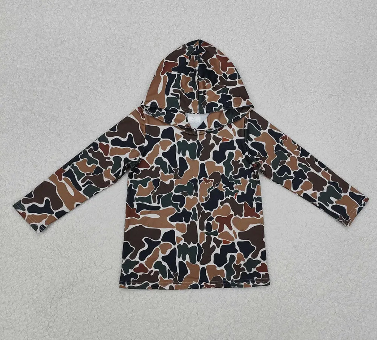 Boys Camo Long Sleeve