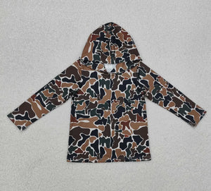 Boys Camo Long Sleeve