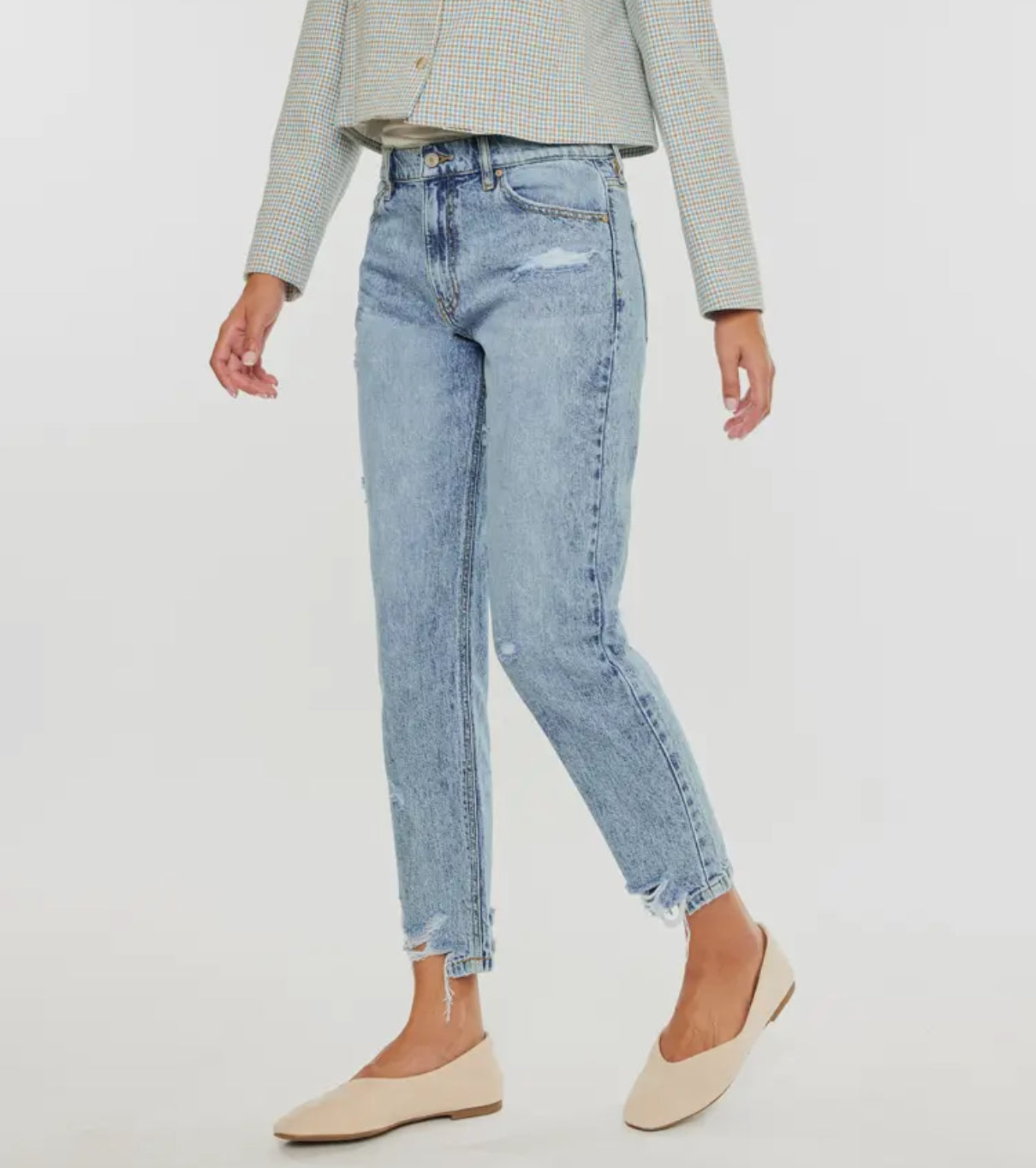 Kancan High Rise Mom Jeans