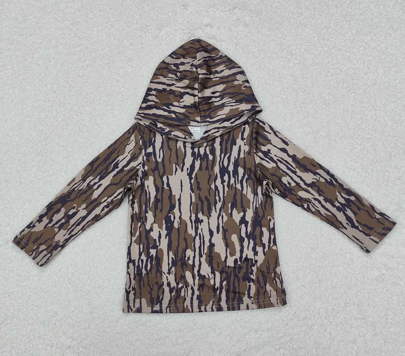 Boys Camo Long Sleeve