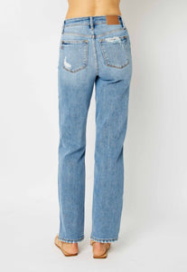 High Waisted Straight Judy Blue Jeans