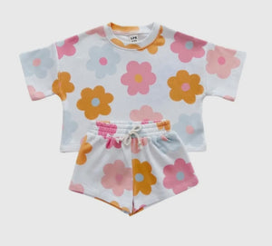 Daisy Pop Shorts Set