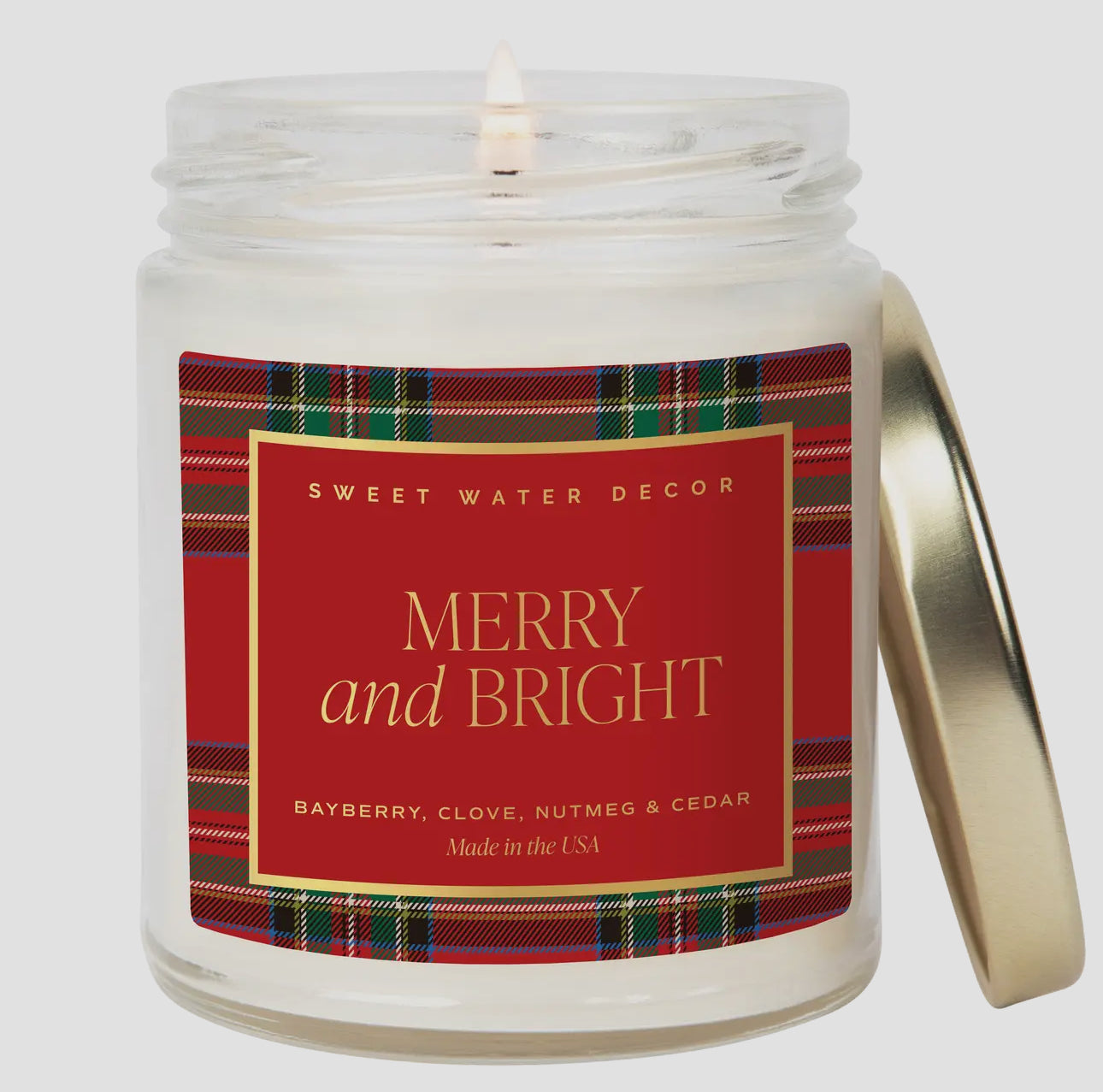 Merry and Bright Candle