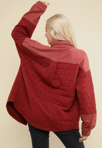 Roxanne Quilted Shacket