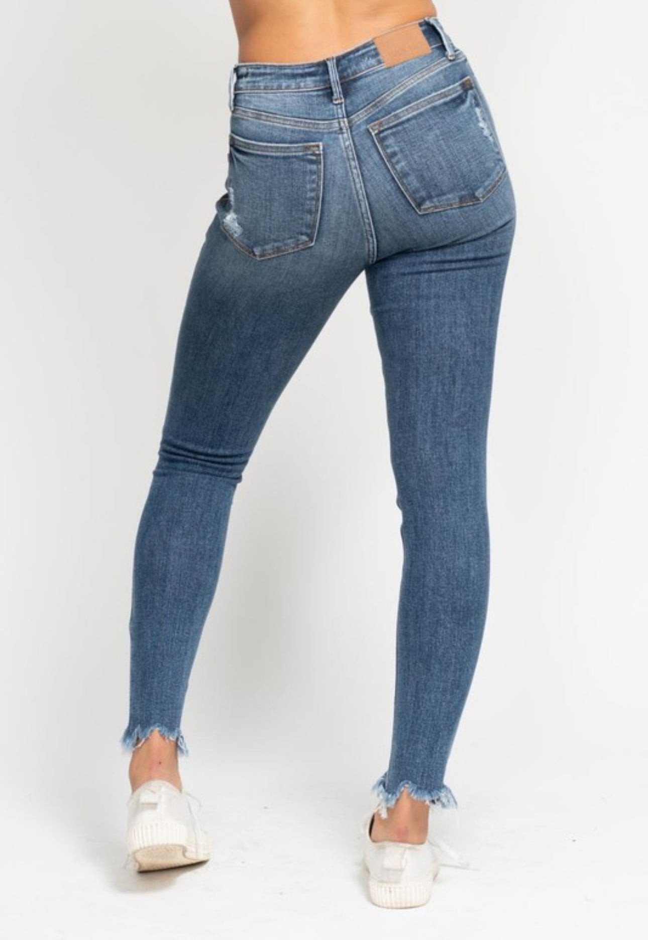 Judy Blue HW Skinny w/ Destroyed Hem