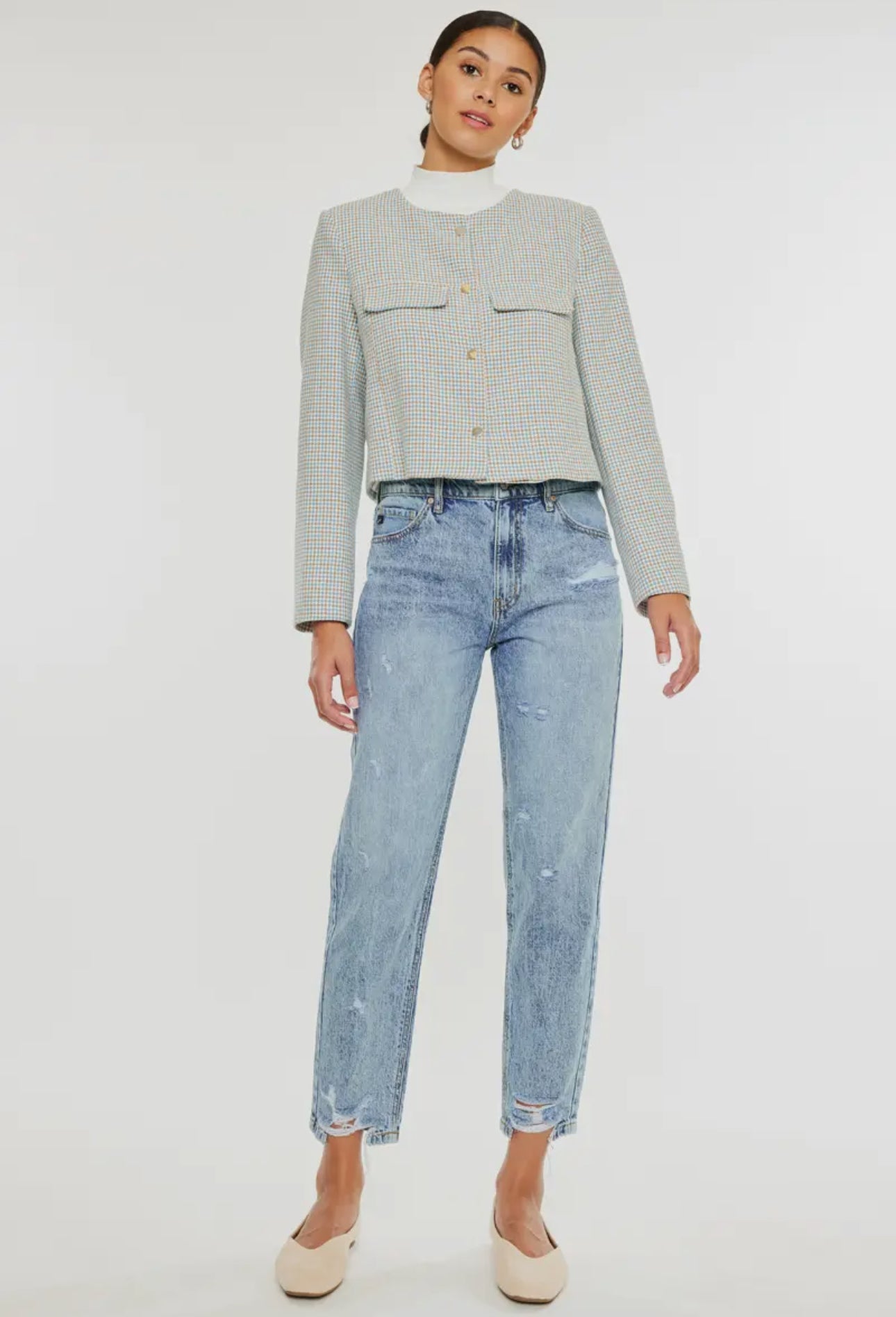 Kancan High Rise Mom Jeans