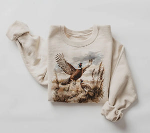 Retro Pheasant Sweatshirt