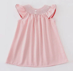 Strawberry Smocked Dress