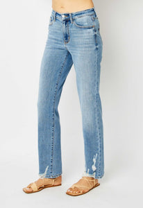 High Waisted Straight Judy Blue Jeans