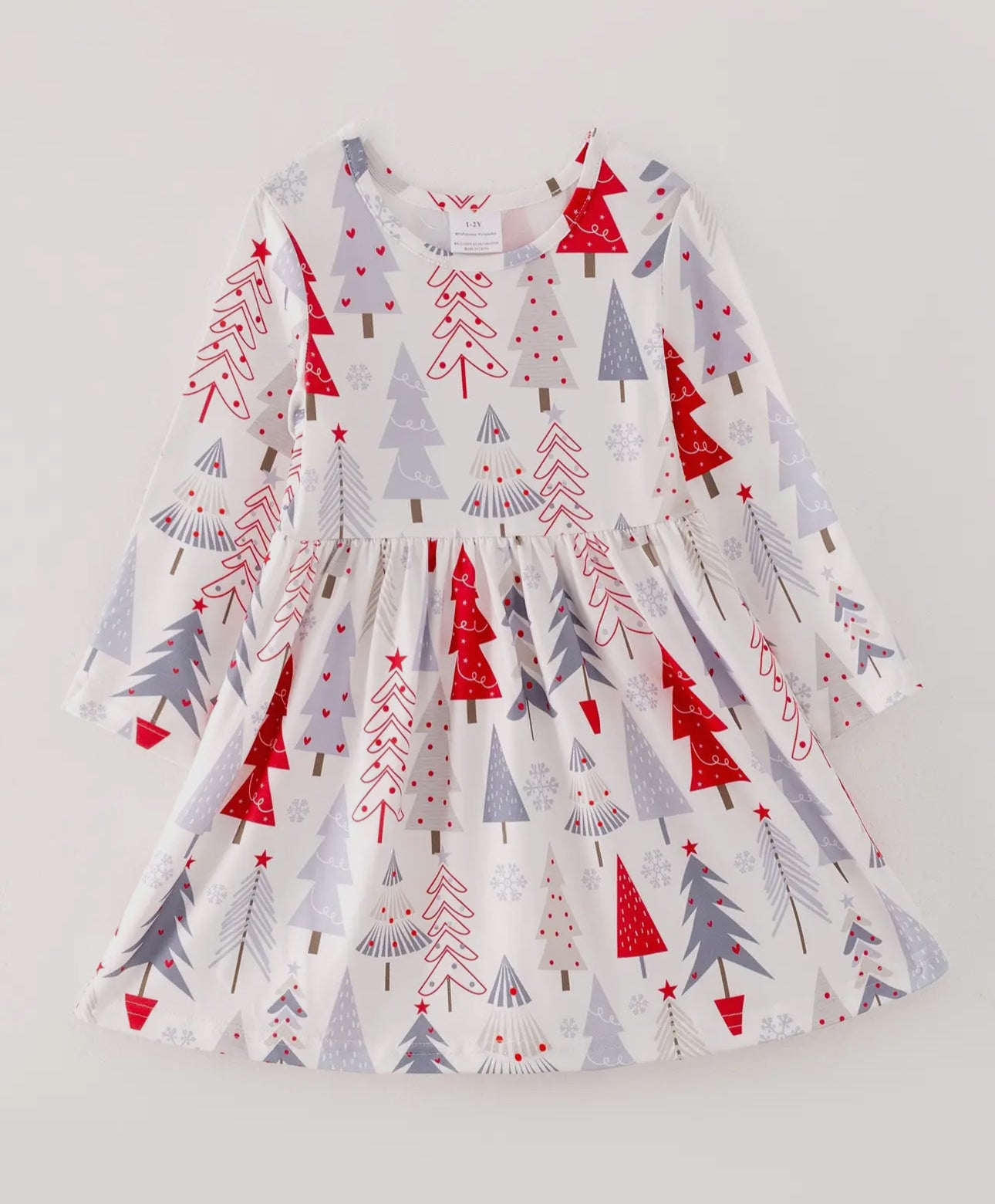 Girls Christmas Tree Dress