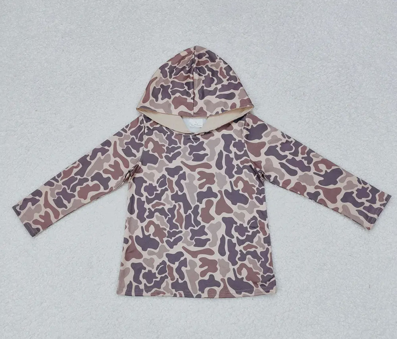 Boys Camo Long Sleeve