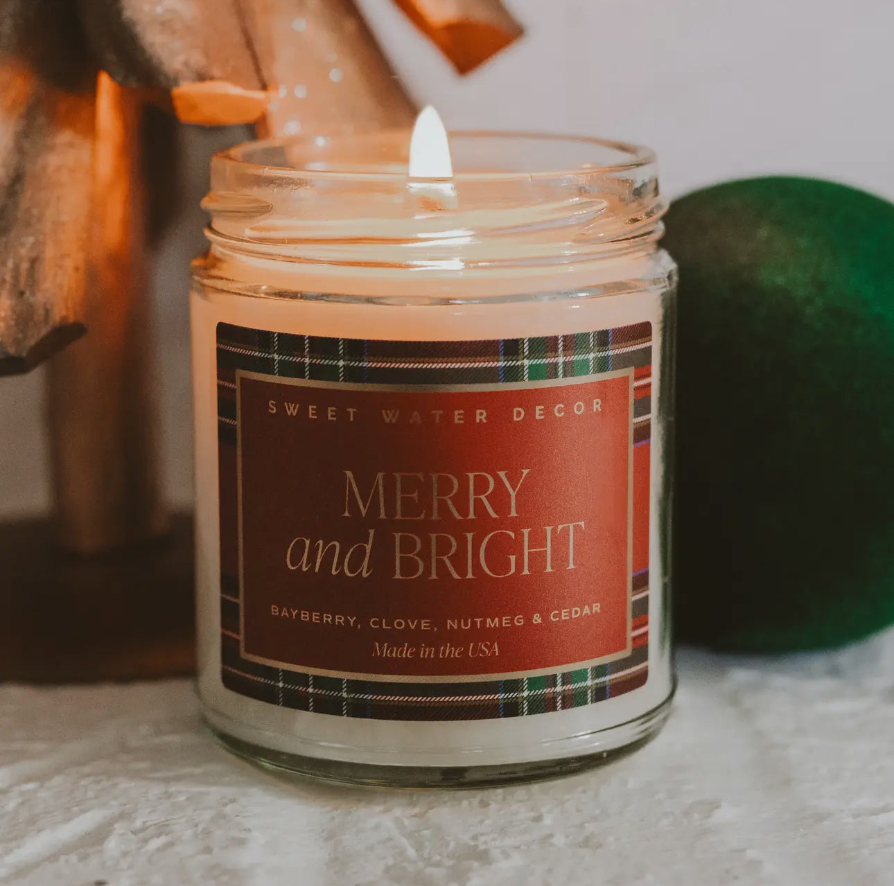 Merry and Bright Candle