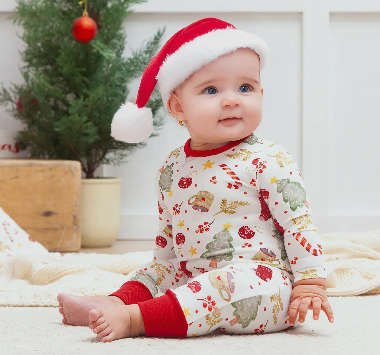 Baby Holiday Romper Pjs