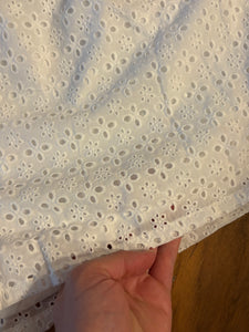 Smocked Eyelet Shorts