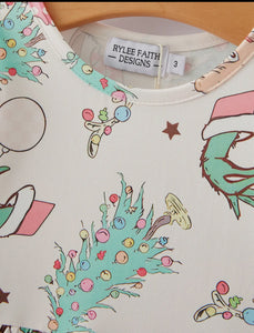 Girls Grinch Dress