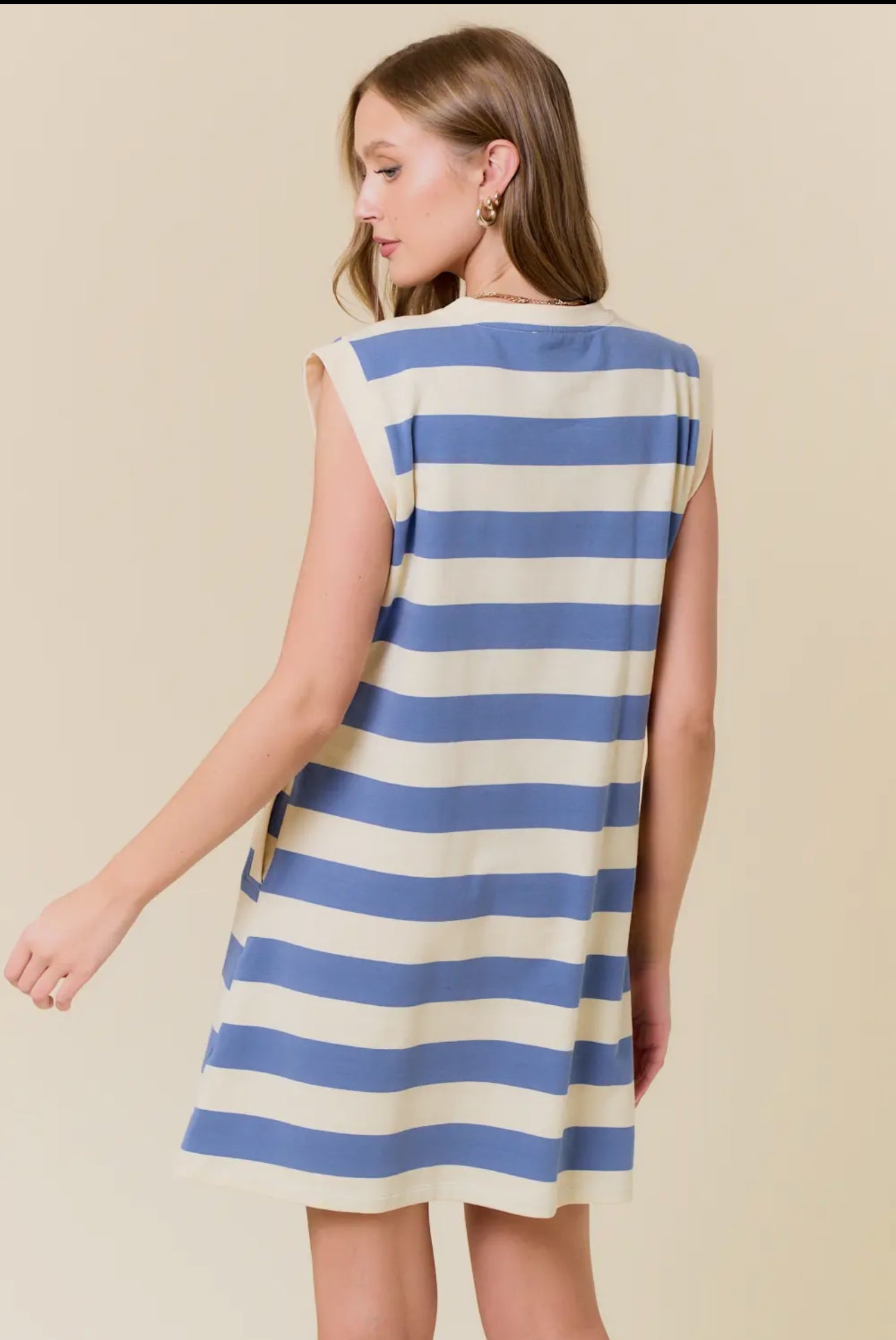 French Terry Mini Dress