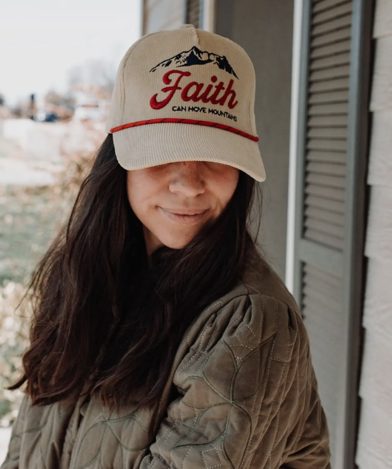 Faith Can Move Mountains Hat