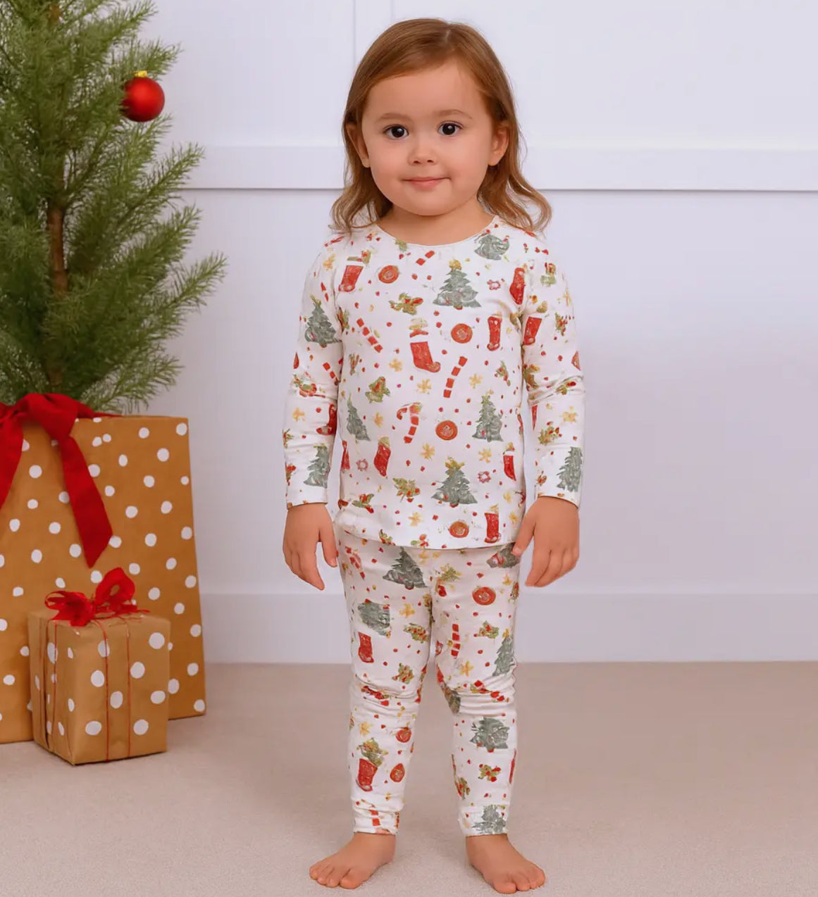 Kids Holiday Pj Set