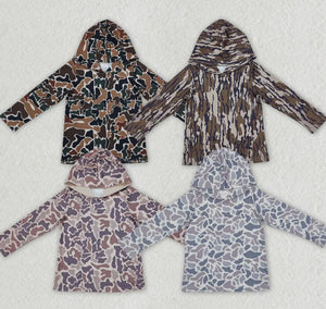 Boys Camo Long Sleeve