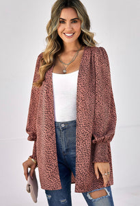 The Leopard Cardigan