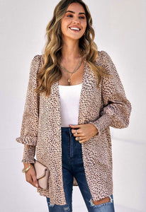 The Leopard Cardigan