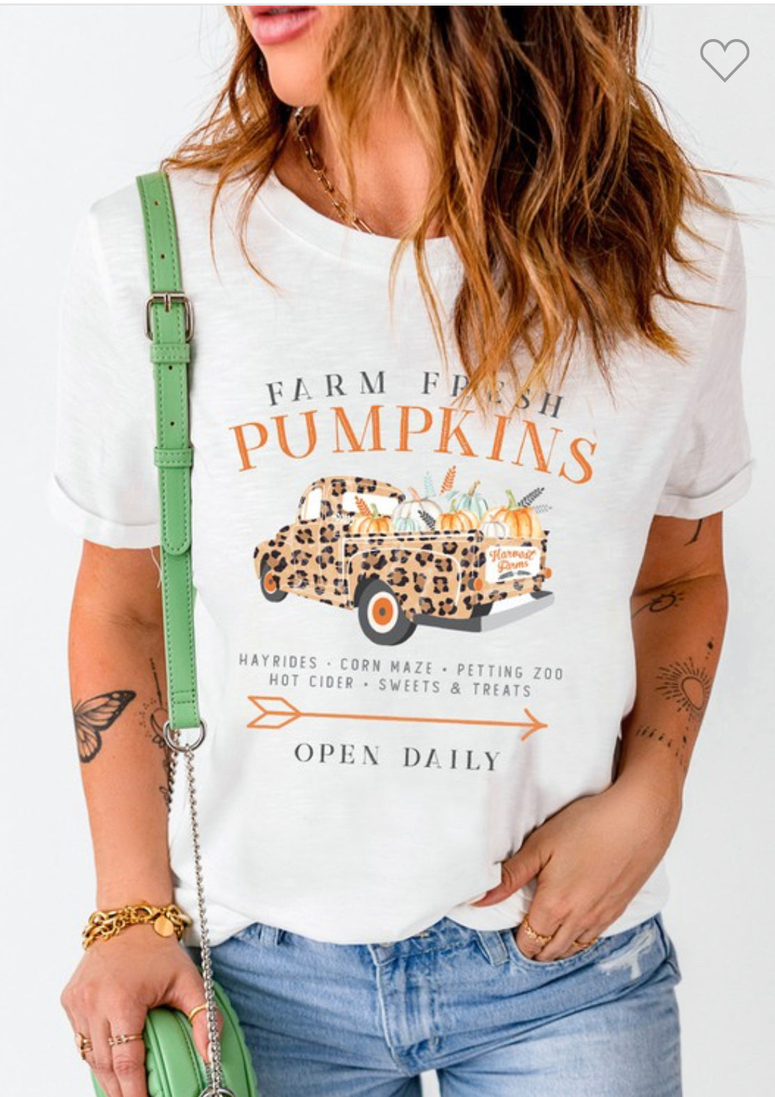 Farm Fresh Pumpkins Graphic T-Shirt