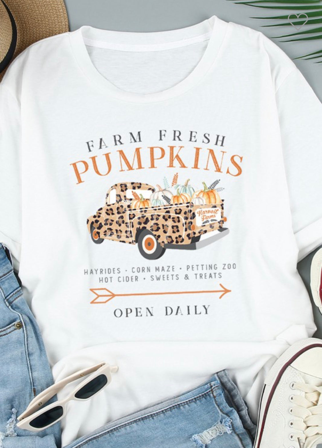 Farm Fresh Pumpkins Graphic T-Shirt